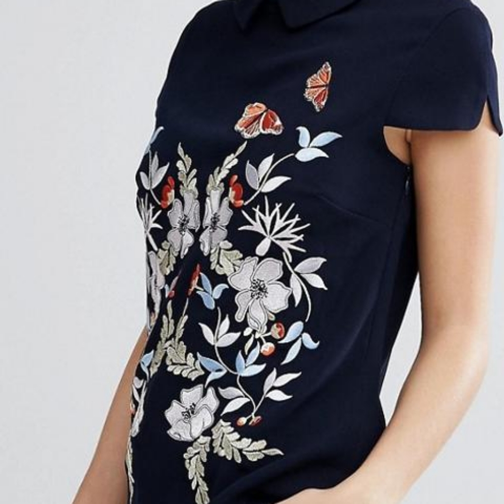 TED BAKER DRESS (SIZE 4) - Picture 2 of 4